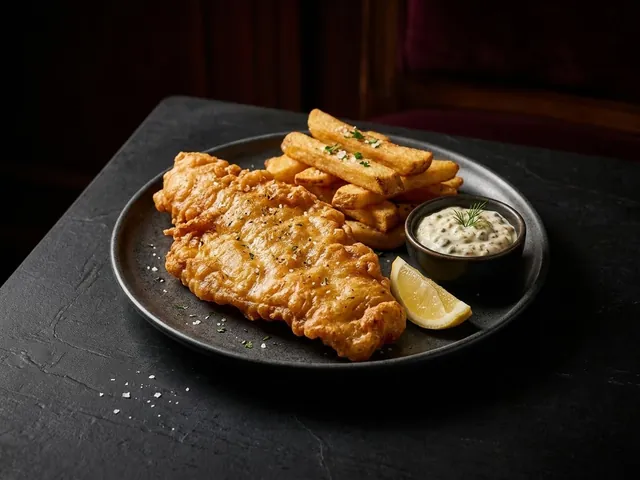 Fish and Chips (Bhetki)