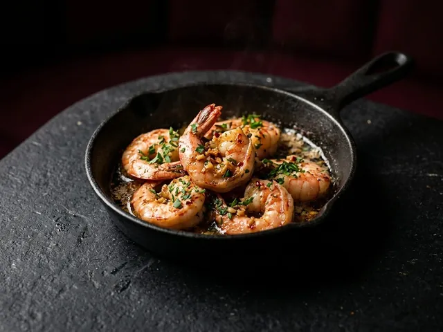 Butter Garlic Prawns