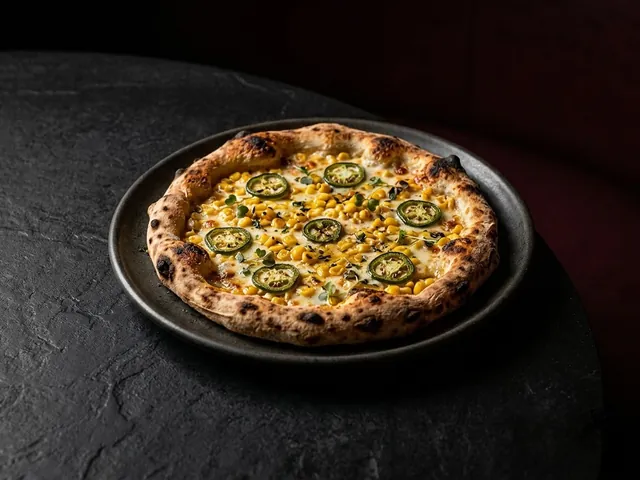 Corn and Jalapeno Pizza