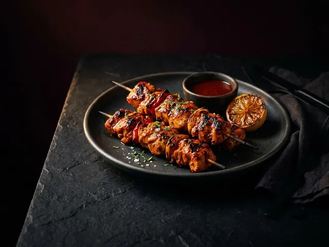 Peri Peri Chicken Skewers