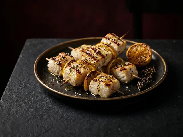 Grilled Fish Skewers