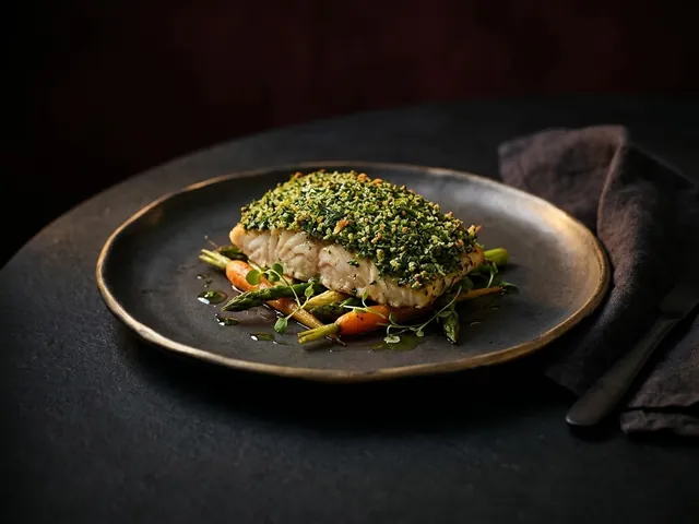 Herb Crusted Fish