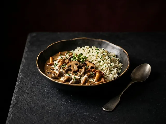 Mushroom Stroganoff