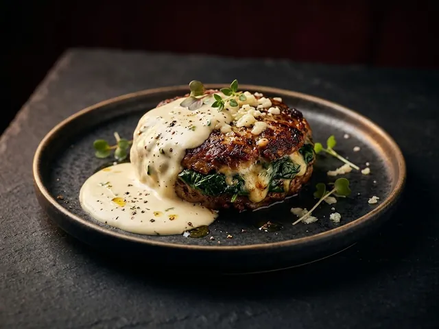 Spinach & Cheese Steak