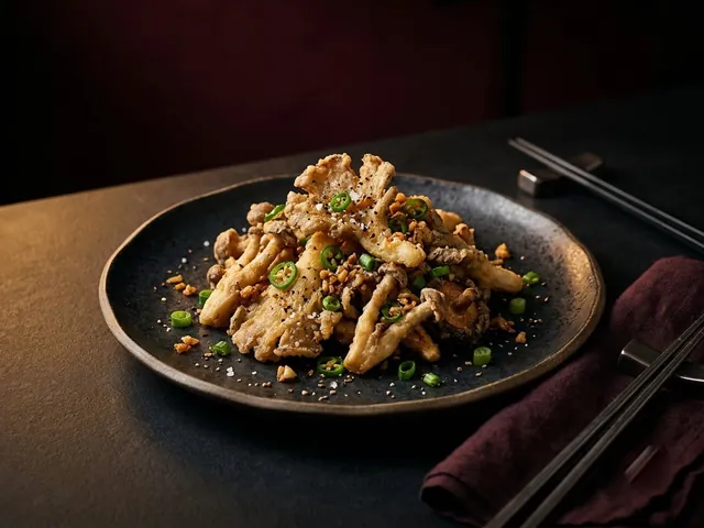 Salt and Pepper Mushroom