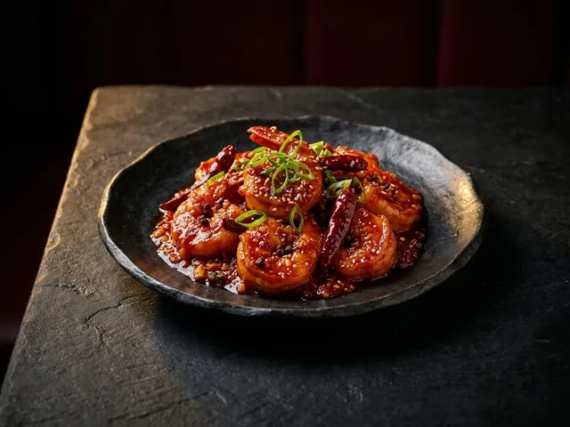 Schezwan Prawns