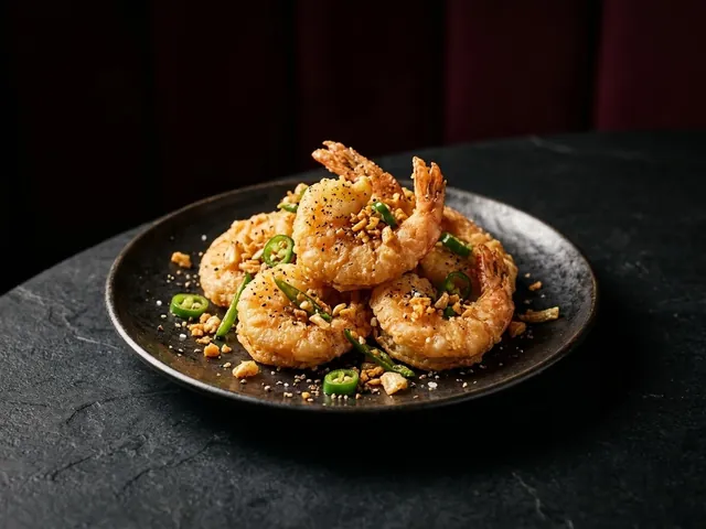 Salt and Pepper Prawns