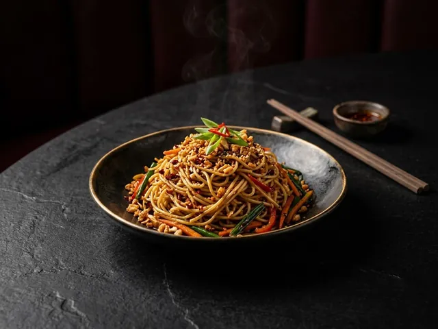 Chilli Garlic Veg Noodles