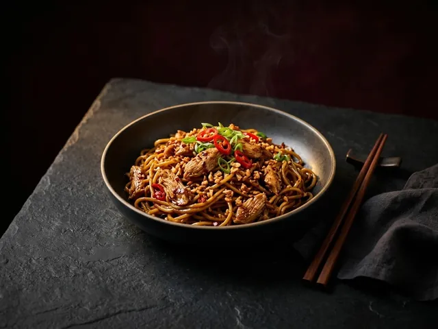 Chicken Chilli Garlic Noodles