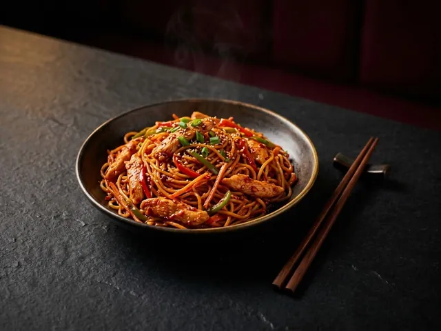 Chicken Schezwan Noodles