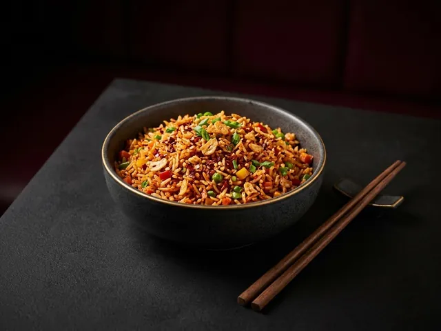 Chilli Garlic Veg Fried Rice