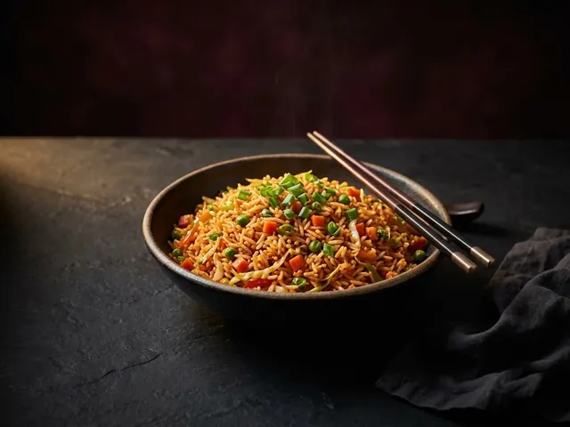 Schezwan Veg Fried Rice