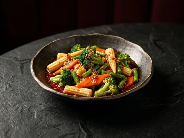 Mixed Vegetables in Hot Garlic Sauce