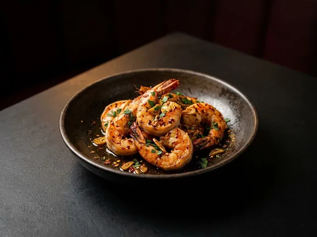 Chilli Garlic Prawns