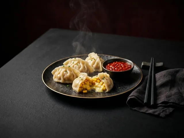 Corn and Cheese Dumplings