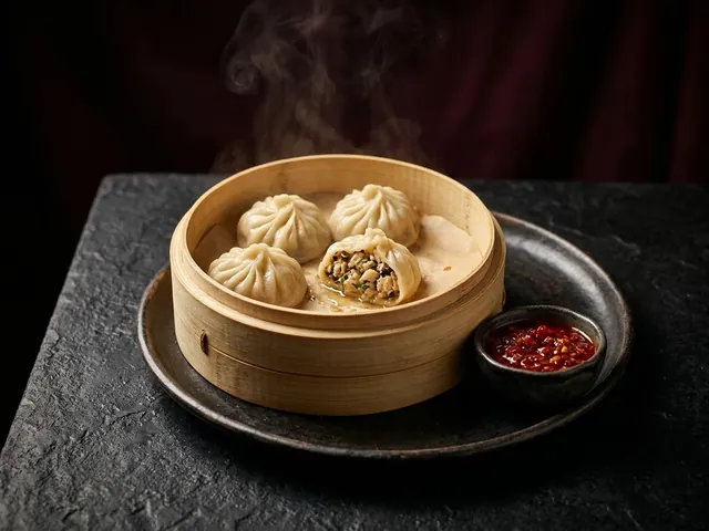 Chicken & Mushroom Momos