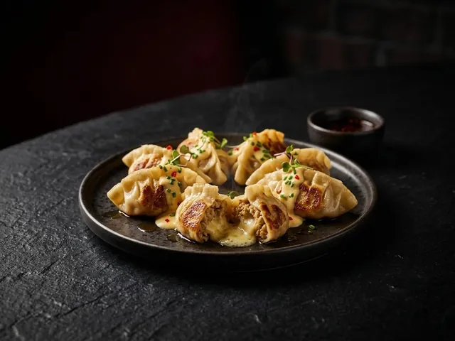 Cheese Chicken Momos